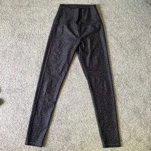 Aerie offline leopard high shine 7/8 leggings